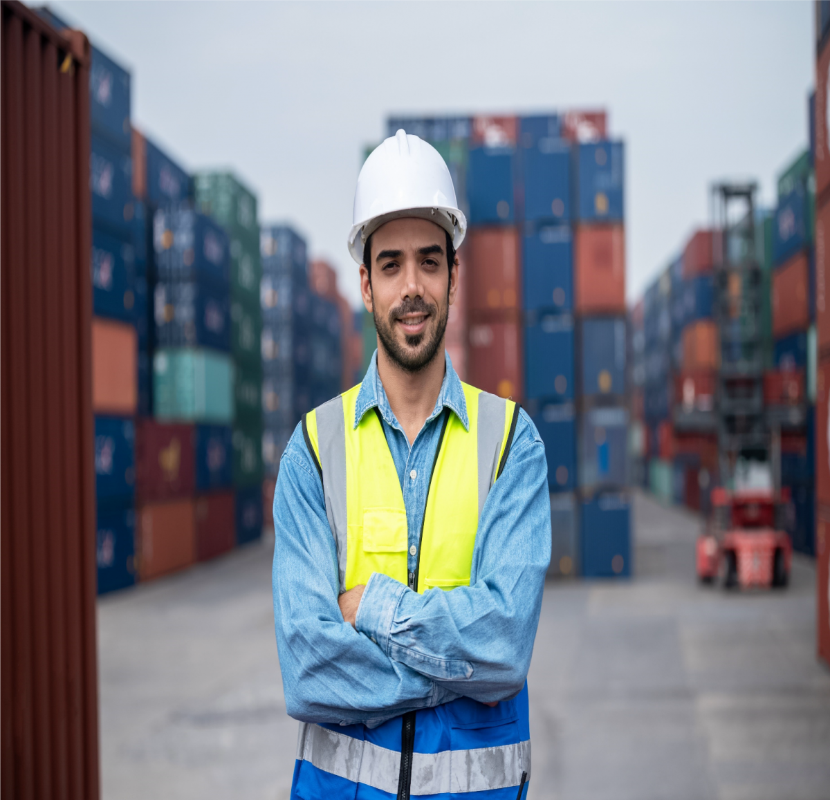Worker at Port